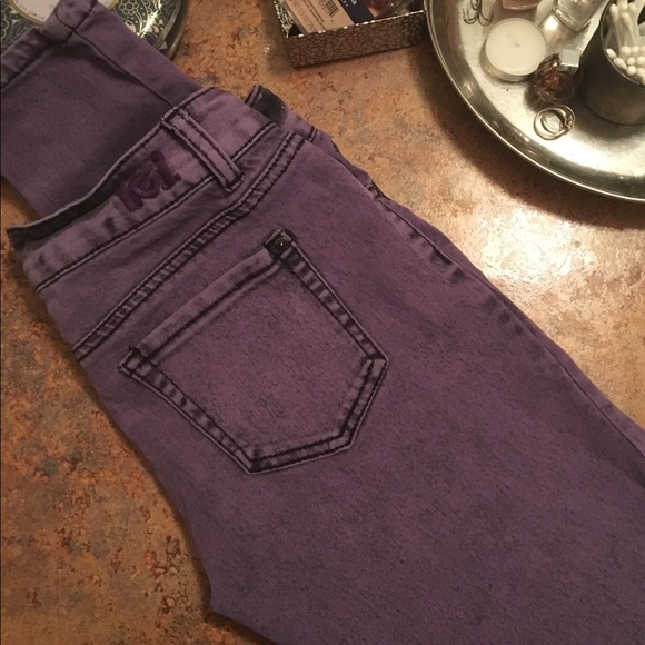 LEI Juniors Purple Emma Jeggings - Picture 1 of 5